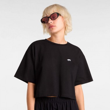 VANS W SALTON RELAX CROP SS VN000P5QBLK-BLK Black
