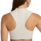 Γυναικεία Αμάνικη Μπλούζα Εκρού - Nike Sportswear Chill Knit Εικόνα 2