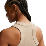 Women's Tank Top Beige - Nike Sportswear Chill Knit Image 0
