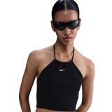 NIKE W NSW NK CHLL FT CRP HLTR TOP HJ1211-010 Black Image 