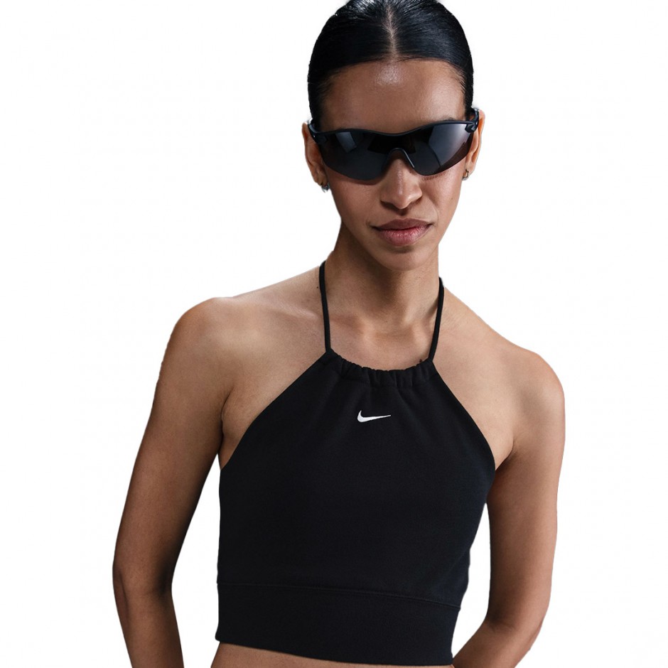 NIKE W NSW NK CHLL FT CRP HLTR TOP HJ1211-010 Black