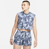 NIKE SPORTSWEAR JERSEY WAVE DYE TOP Ανθρακί Εικόνα 