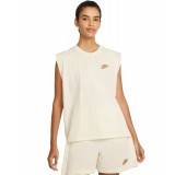 NIKE SPORTSWEAR WOMEN'S TANK CZ9251-113 Εκρού Εικόνα 