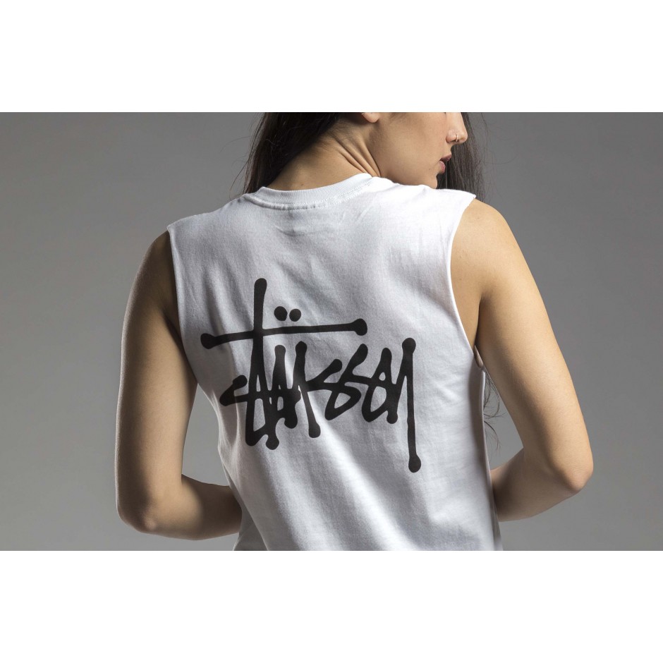 STUSSY BASIC STUSSY RAW 2941368-WHITE Λευκό