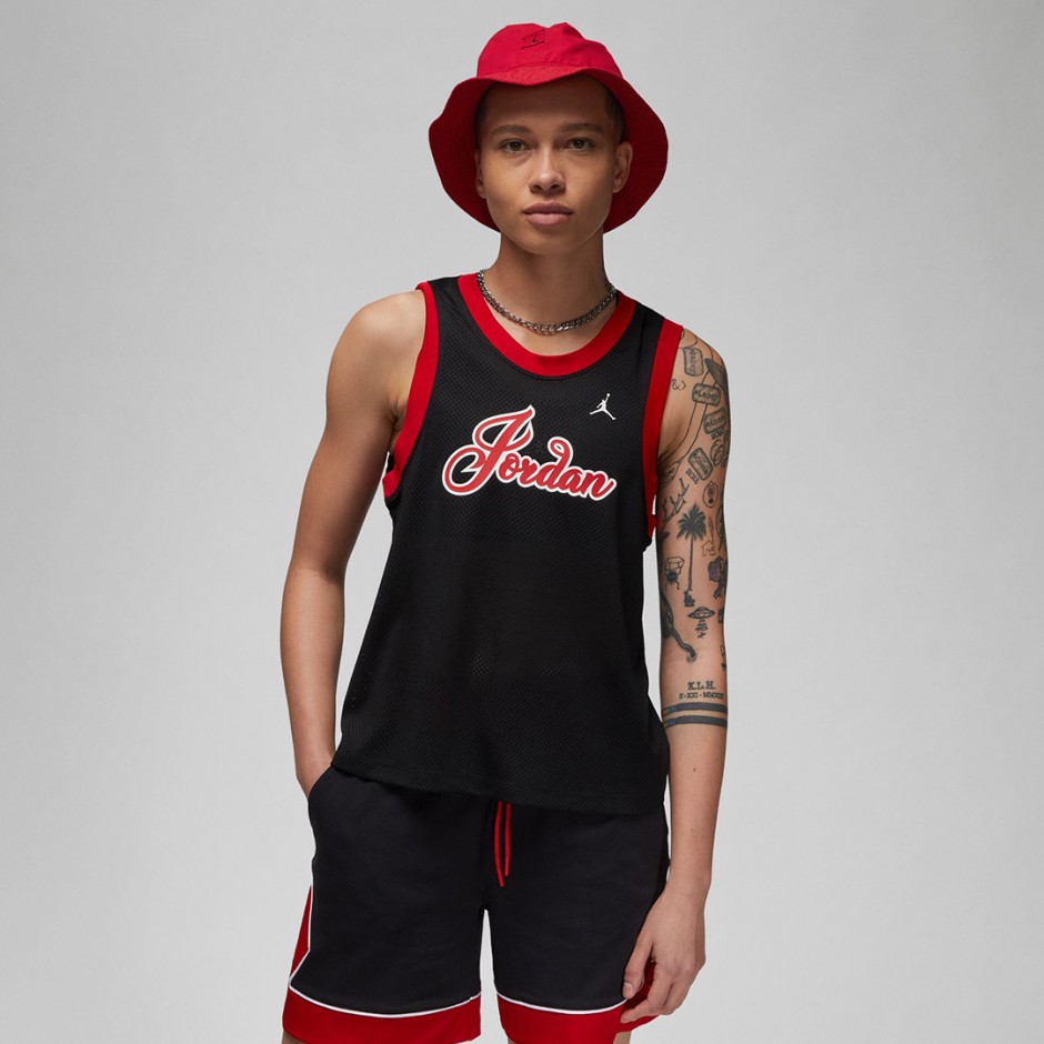 Γυναικεία Αμάνικη Μπλούζα Μαύρη - Jordan Jersey