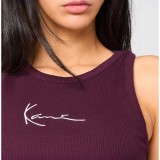 Γυναικεία Αμάνικη Μπλούζα Μπορντό - Karl Kani Small Signature Essential Εικόνα 1