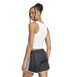 Γυναικεία Αμάνικη Μπλούζα Λευκή - adidas Originals Essentials Ribbed Εικόνα 0