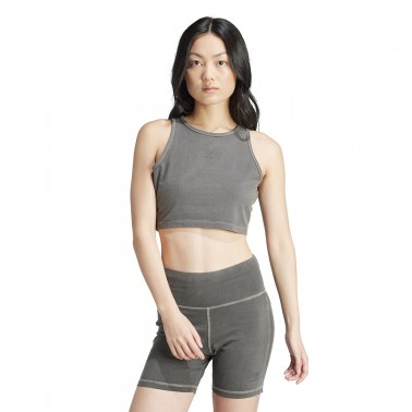 adidas Originals ESS+ CROP TANK IU2709 Grey