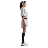 NIKE SPORTSWEAR LOOSE MID-RISE SATIN SHORTS IH1328-072 Ecru Image 4