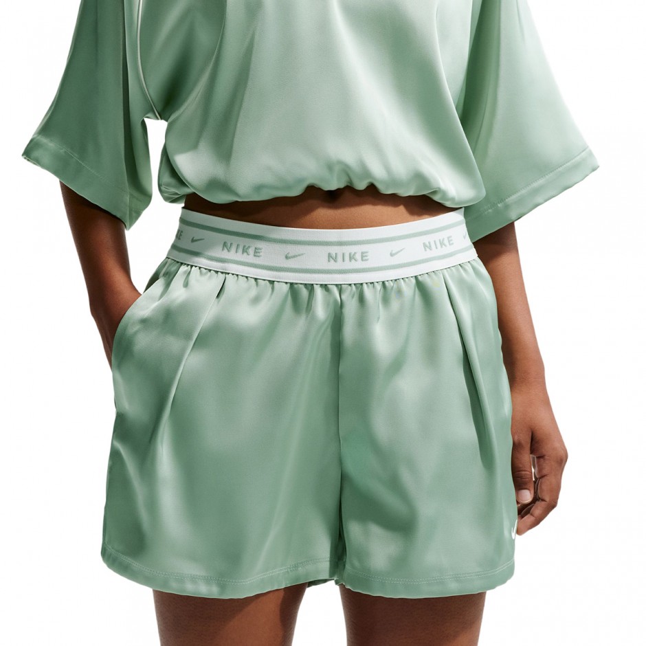Women's Shorts Mint - Nike Sportswear Satin