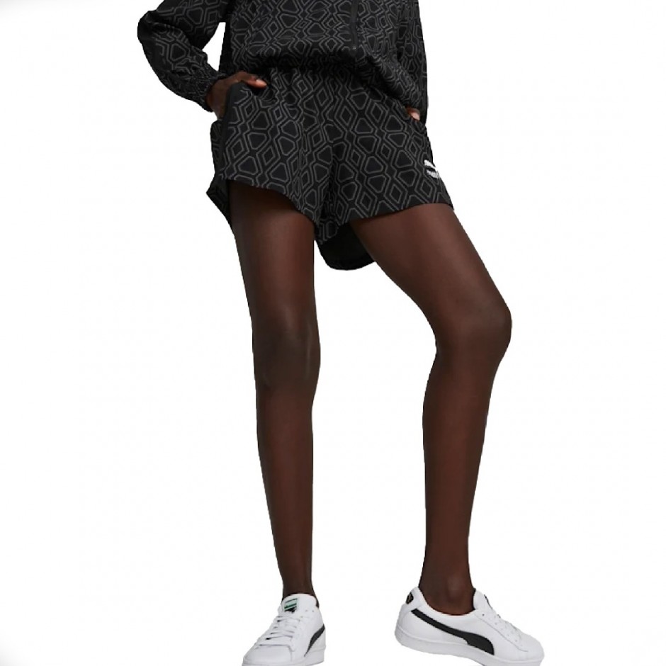 PUMA T7 WOVEN SHORTS Μαύρο 
