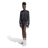 Women's Shorts Black - adidas Originals Pearl Jacquard Sprinter Image 3