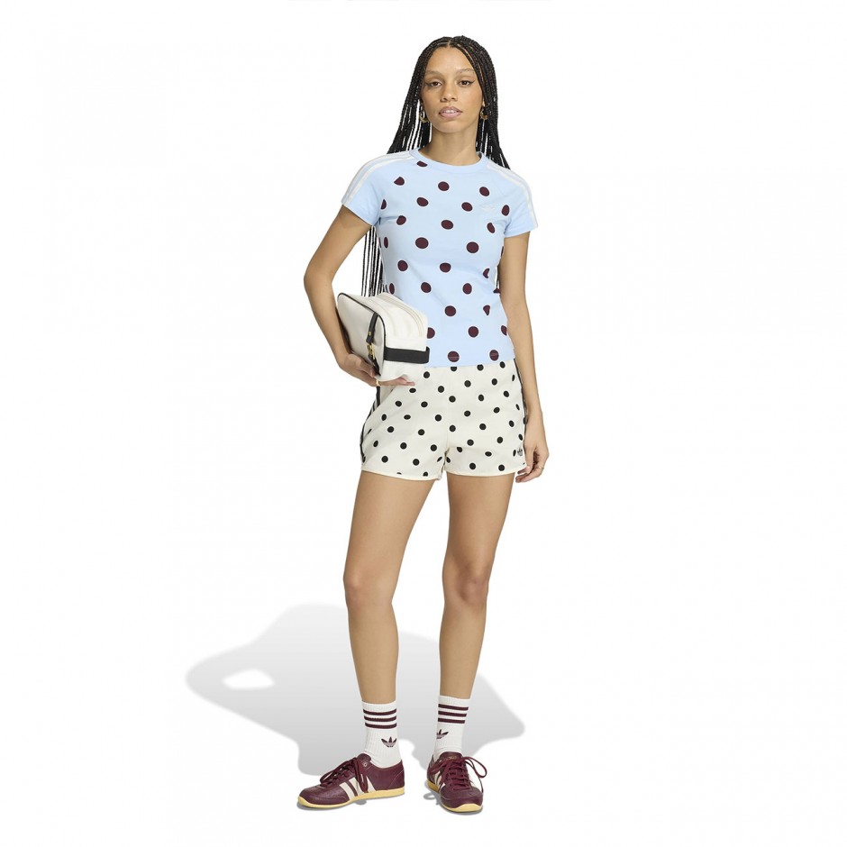 Γυναικείο Σορτς Εκρού - adidas Originals Polka Dots Sprinter