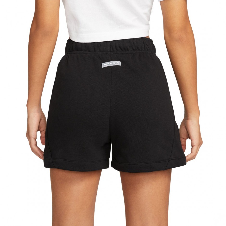 NIKE W NSW AIR FLC MR SHORT DV8052-010 Black
