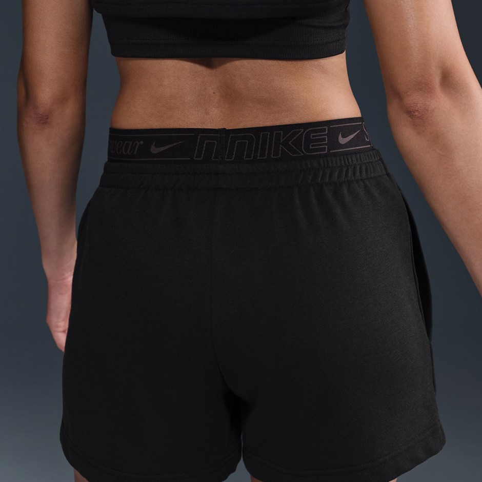 Γυναικείο Σορτς Μαύρο - Nike Sportswear Chill Terry