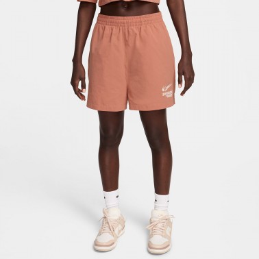 Γυναικείο Σορτς Καφέ - Nike Sportswear