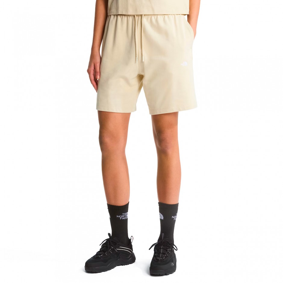 Women's Shorts Ecru - The North Face Essential Light Relaxed