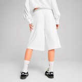 Γυναικεία Βερμούδα Λευκή - PUMA Wardrobe Essentials Relaxed Εικόνα 0