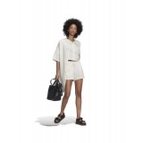 Γυναικείο Σορτς adidas Originals LINEN SHORTS Γκρί HC1944  Εικόνα 2
