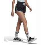 Γυναικείο Σορτς adidas Originals LACED SHORTS Μαύρο HK5087  Εικόνα 1