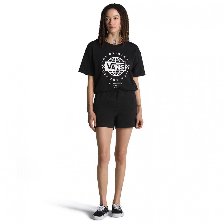VANS RANGE RELAXED SHORTS Μαύρο 