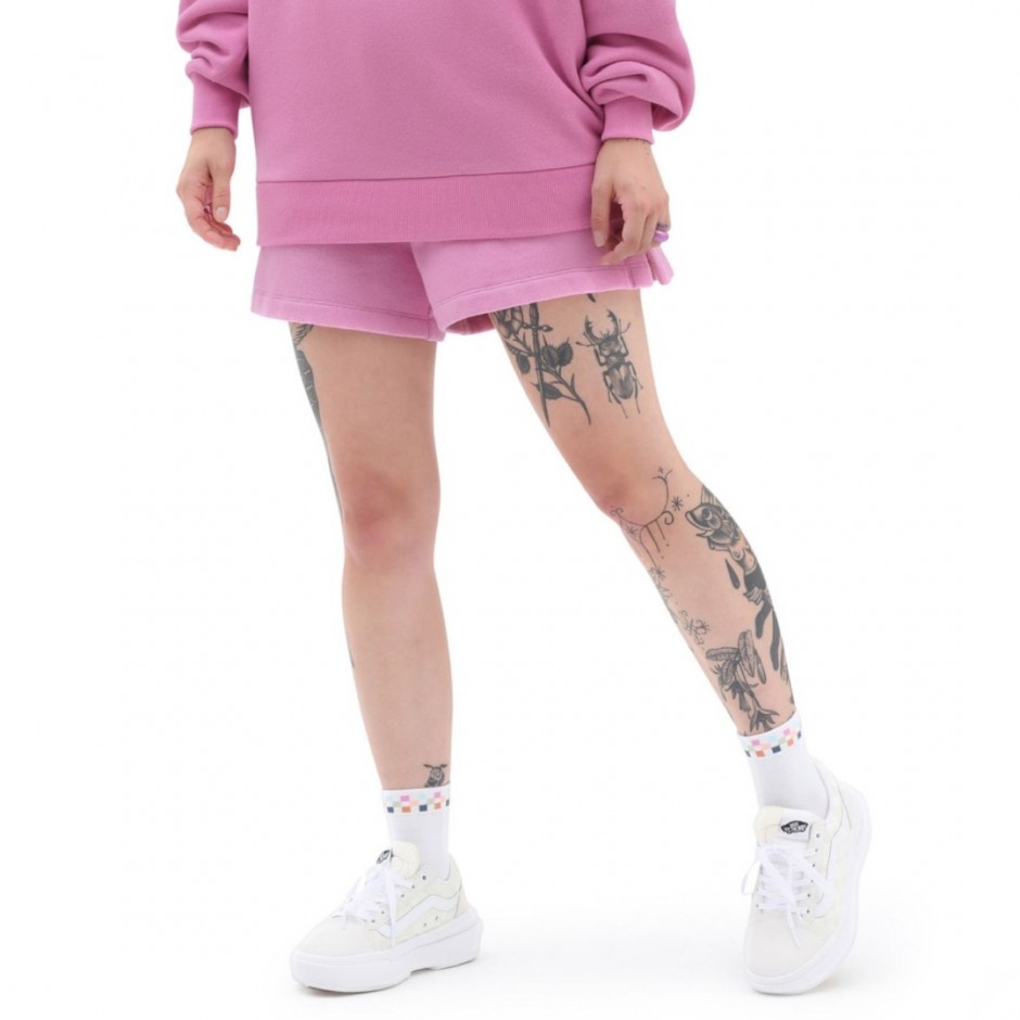 VANS WM COMFYCUSH FLEECE SHORT VN0A4POCBLH-BLH Blue