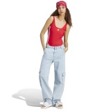 adidas Originals Adicolor 3-Stripes Κόκκινο - Γυναικείο Ολόσωμο Μαγιό Εικόνα 5