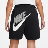 NIKE SPORTSWEAR WOMEN'S HIGH-RISE FLEECE DANCE SHORTS DV0334-010 Black Image 0