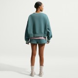Women's Shorts Petrol - Nike Sportswear Phoenix Fleece Image 2