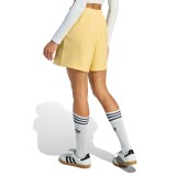 Γυναικεία Βερμούδα Κίτρινη - adidas Originals Essentials French Terry Εικόνα 0