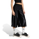 Women's Shorts Black - adidas Originals Adibreak Oversize Double Layer Image 