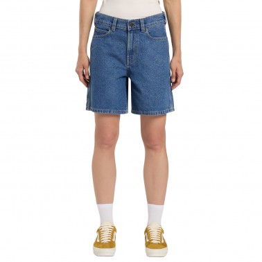 Γυναικεία Τζιν Βερμούδα Μπλε - Dickies 993 7-Inch Carpenter