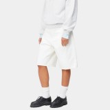 Carhartt WIP W' Brandon Λευκό - Γυναικεία Βερμούδα Εικόνα 1