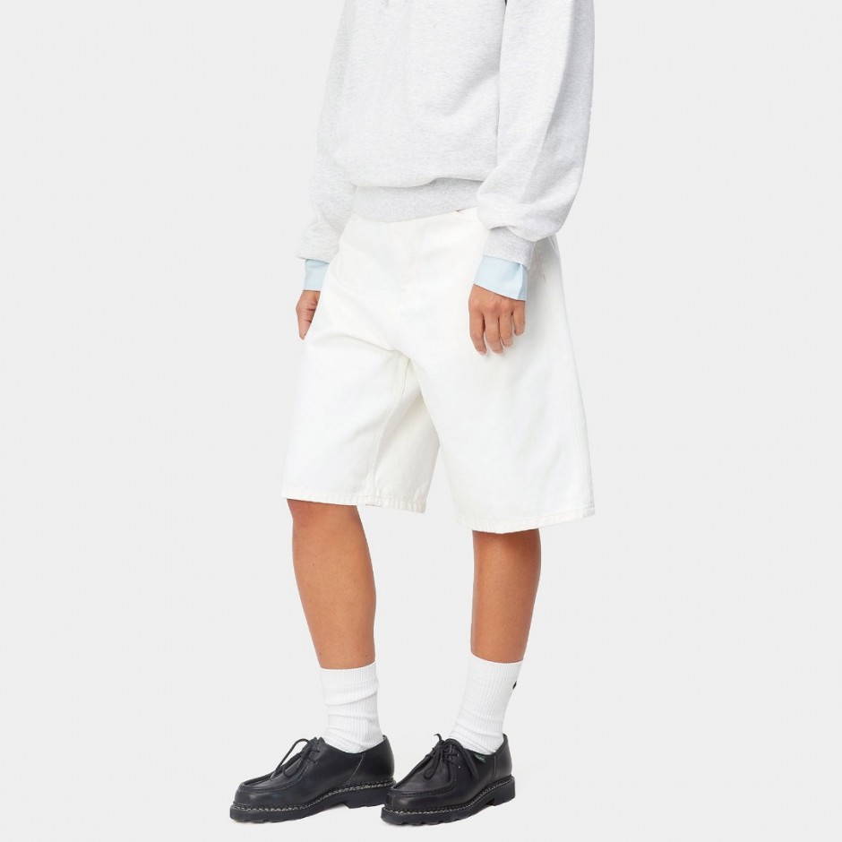 Carhartt WIP W' Brandon Λευκό - Γυναικεία Βερμούδα