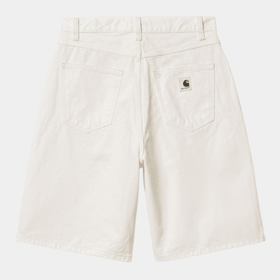 Carhartt WIP W' Brandon Λευκό - Γυναικεία Βερμούδα