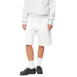 Carhartt WIP W' Brandon Λευκό - Γυναικεία Βερμούδα Εικόνα 