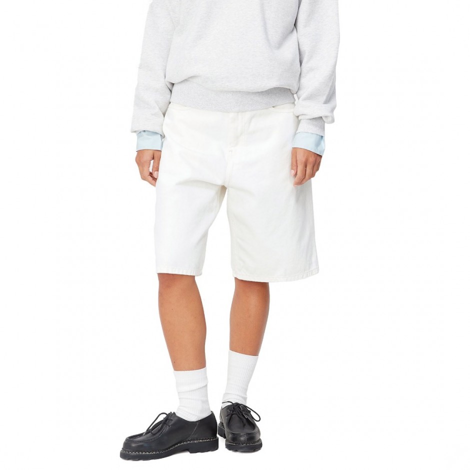 Carhartt WIP W' Brandon Λευκό - Γυναικεία Βερμούδα