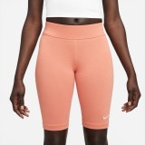 NIKE SPORTSWEAR ESSENTIAL WOMEN'S BIKE SHORTS CZ8526-827 Ροζ Εικόνα 0