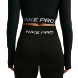Women's Training Biker Shorts Black - Nike Pro Seamless Image 0