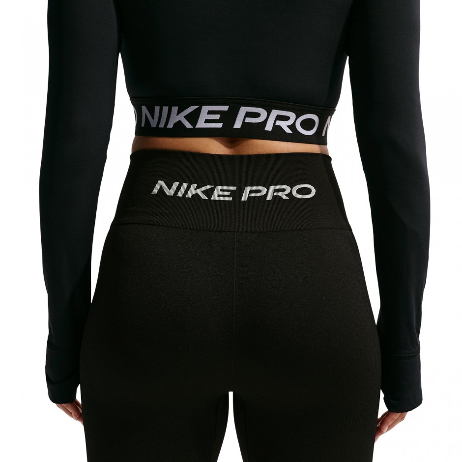 Women's Training Biker Shorts Black - Nike Pro Seamless