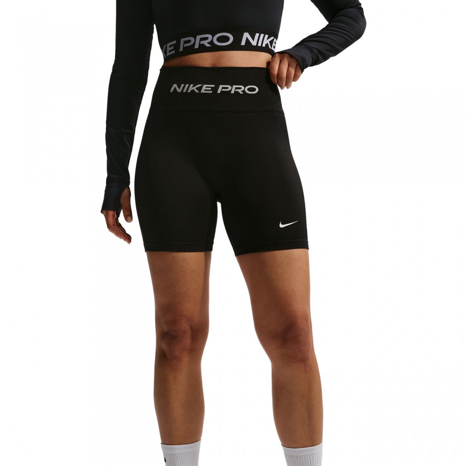 Women's Training Biker Shorts Black - Nike Pro Seamless