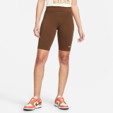 NIKE SPORTSWEAR ESSENTIAL WOMEN'S BIKE SHORTS CZ8526-259 Καφέ Εικόνα 