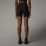 THE NORTH FACE W FLEX 5IN TIGHT SHORT NF0A8BEYJK3-JK3 Black Image 0