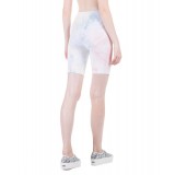 Γυναικείο κολάν KARL KANI SIGNATURE TIE DYE CYCLING SHORTS Πολύχρωμο KW221-082-1-MULTICOLOR  Εικόνα 0