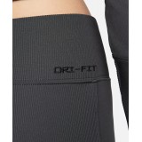 NIKE W NSW TIGHT RIB SU Ανθρακί Εικόνα 2