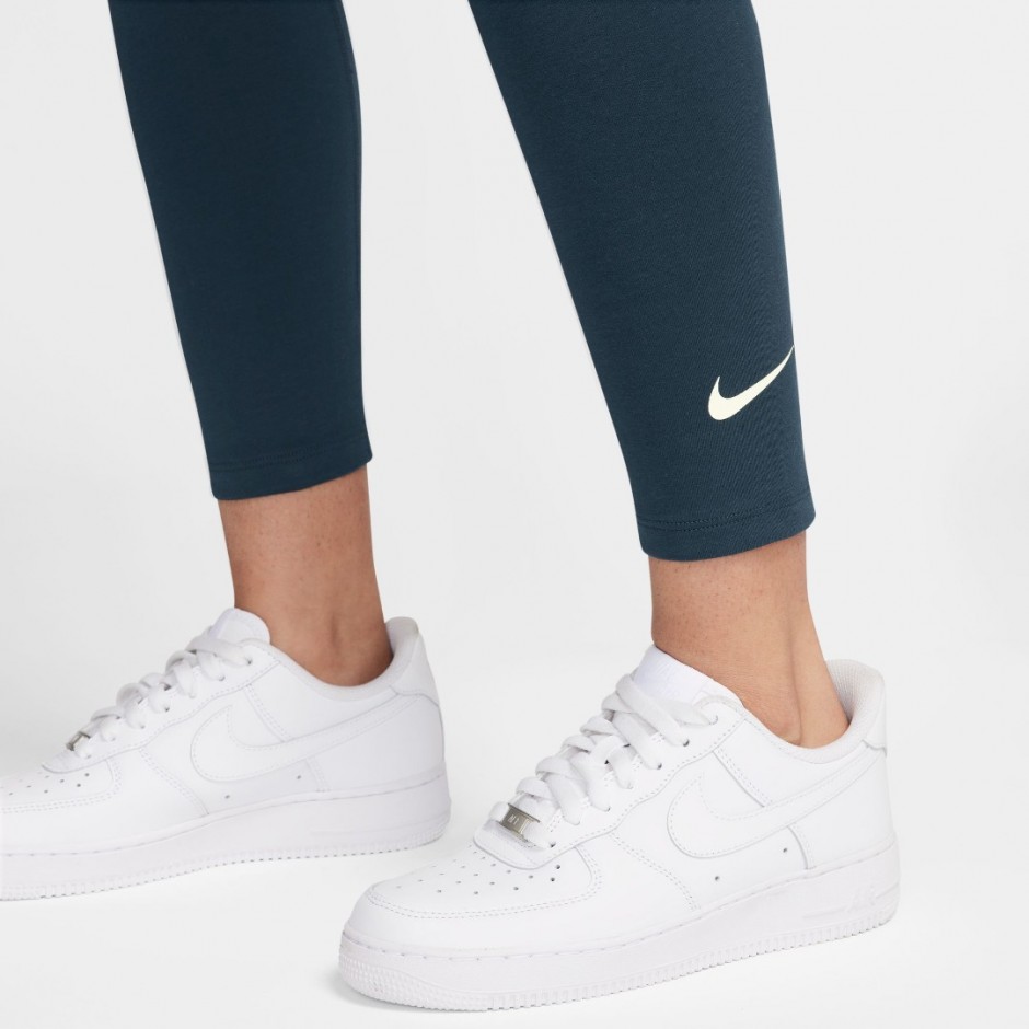 Γυναικείο Κολάν Μπλε - Nike Sportswear Classic