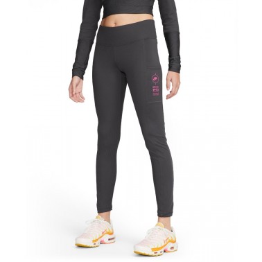 NIKE W NSW TIGHT RIB SU Ανθρακί