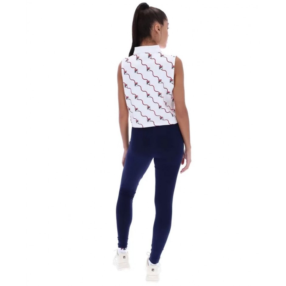 FILA BETINA TIGHT PANTS LW119332-410 Μπλε