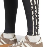 Γυναικείο Κολάν Μαύρο - adidas Originals Leopard Allover Print Εικόνα 1