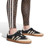 Γυναικείο Κολάν Καφέ - adidas Originals Leopard 3-Stripes Εικόνα 1